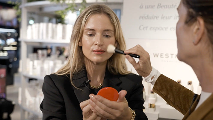 How a Parisian Style Star Turns "Fresh Minimalism" Into a Makeup Look