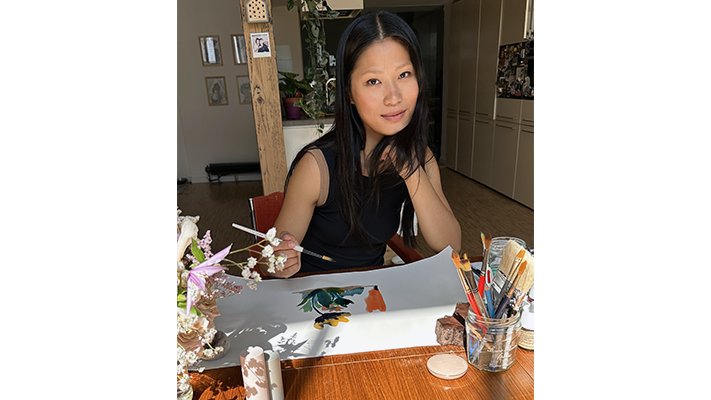 Artist Nini Hu's 24-Hour Makeup Diary in Paris