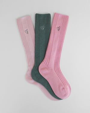 Cashmere Cabin Socks - Light Pink