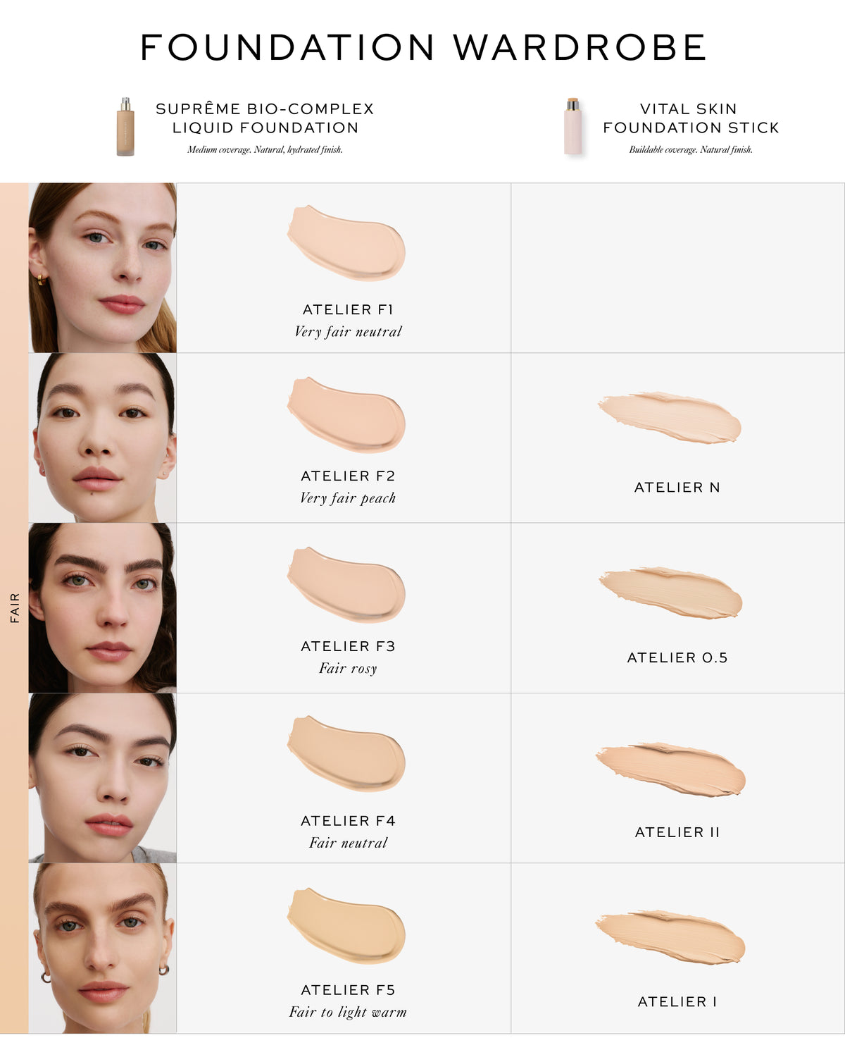 Suprême Bio-Complex Liquid Foundation - Atelier F3