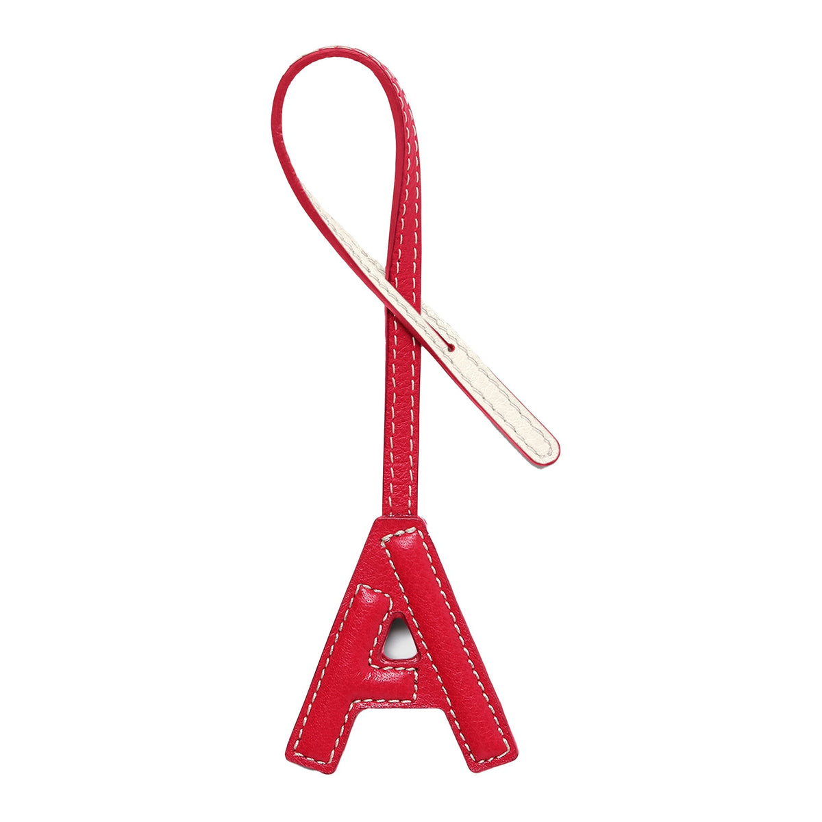 Alphabet Charm - Tomato Red