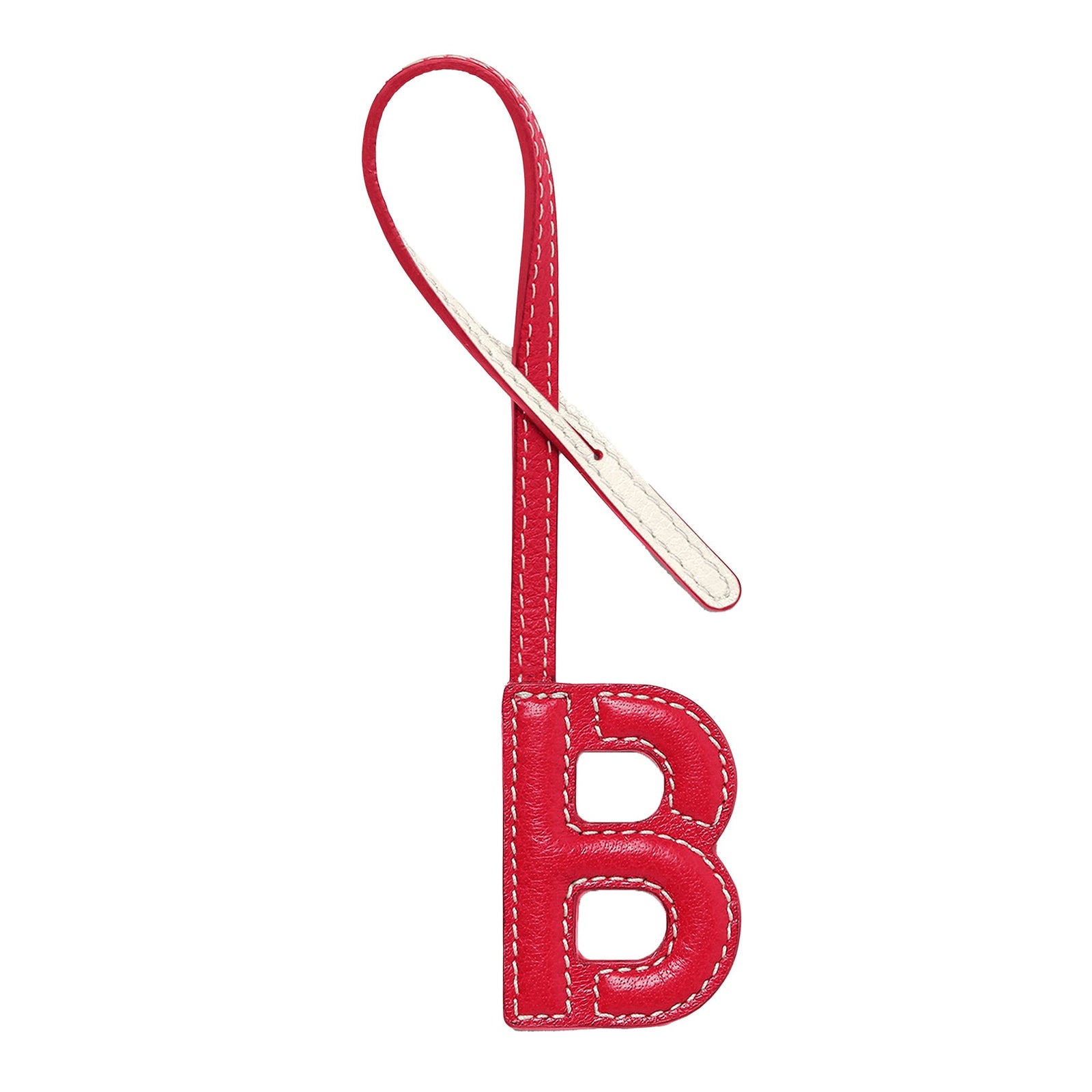 Alphabet Charm - Tomato Red