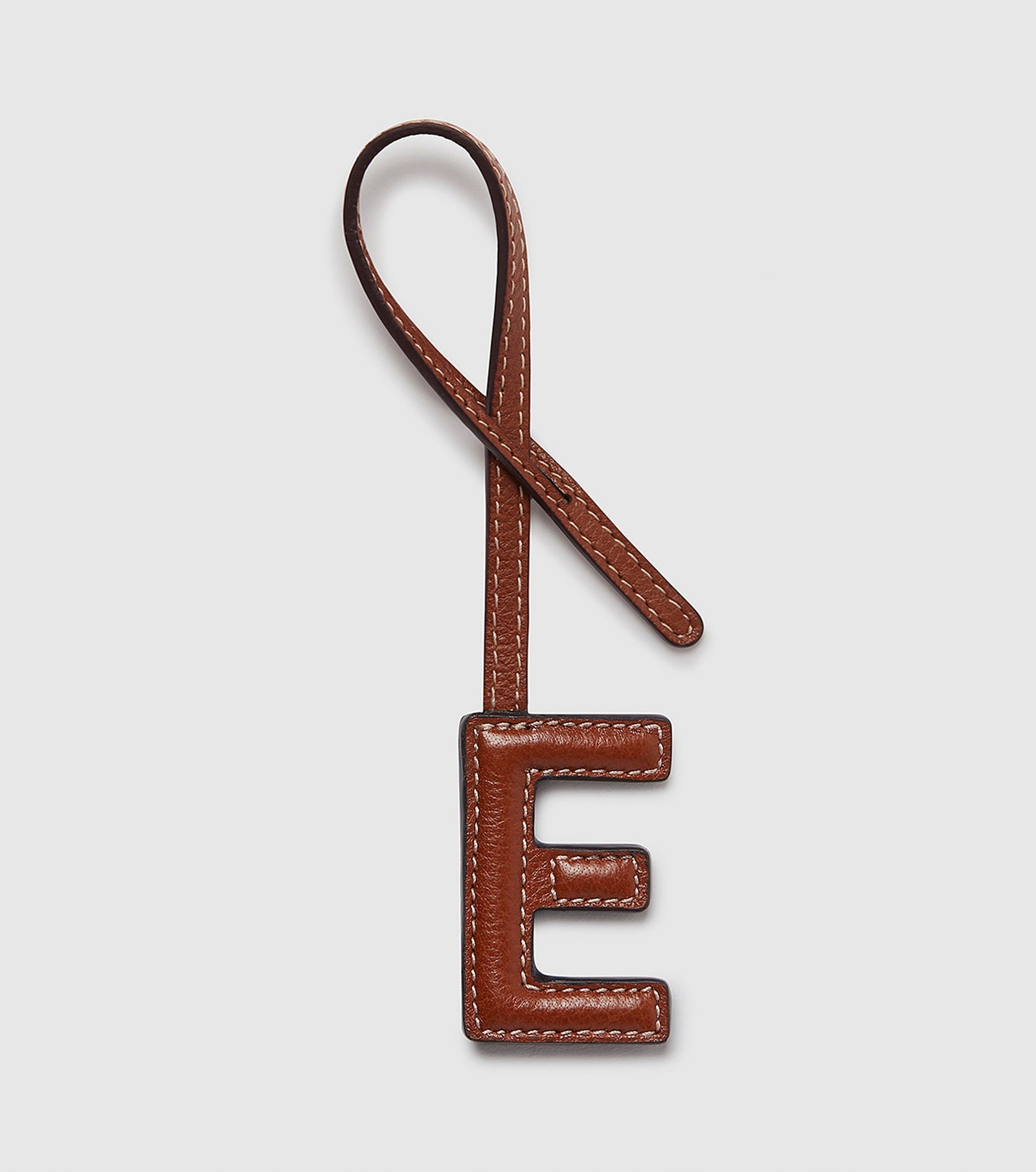 Alphabet Charm - Cognac