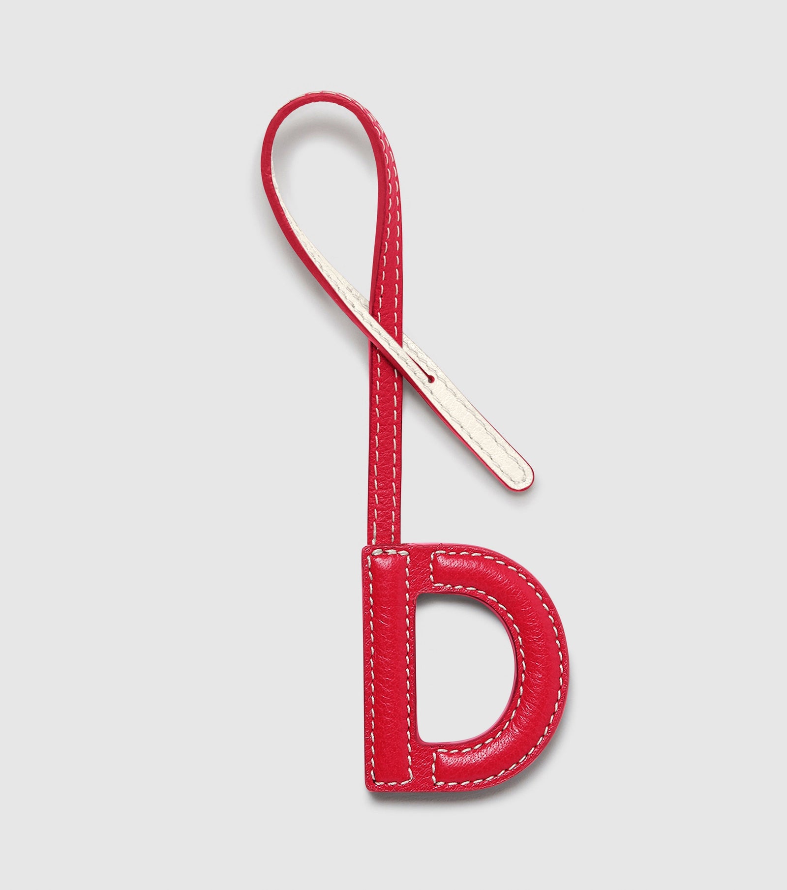 Alphabet Charm - Tomato Red