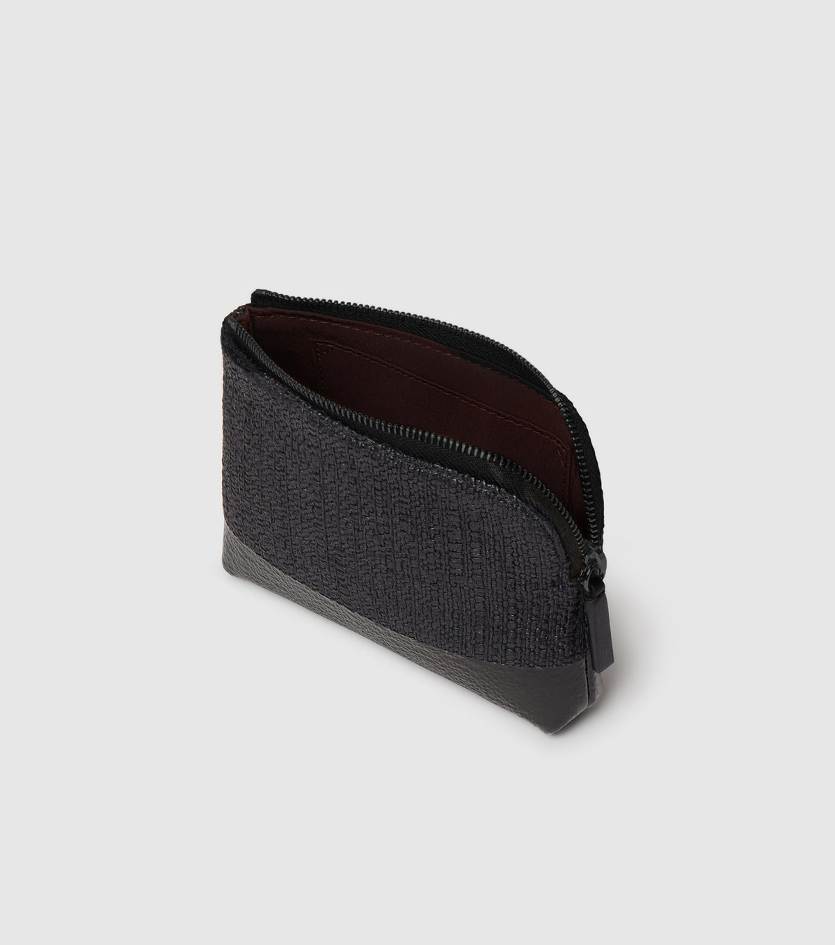 The Makeup Pouch - Black and Bouclé