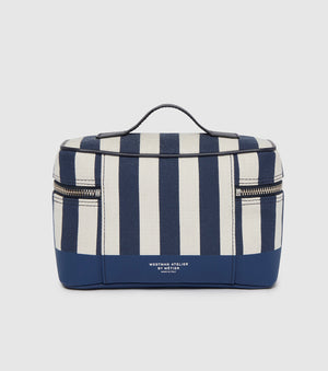 The Train Case - Nautical Stripes