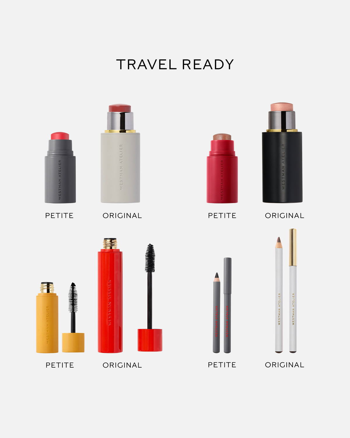 Travel size comparison petite party