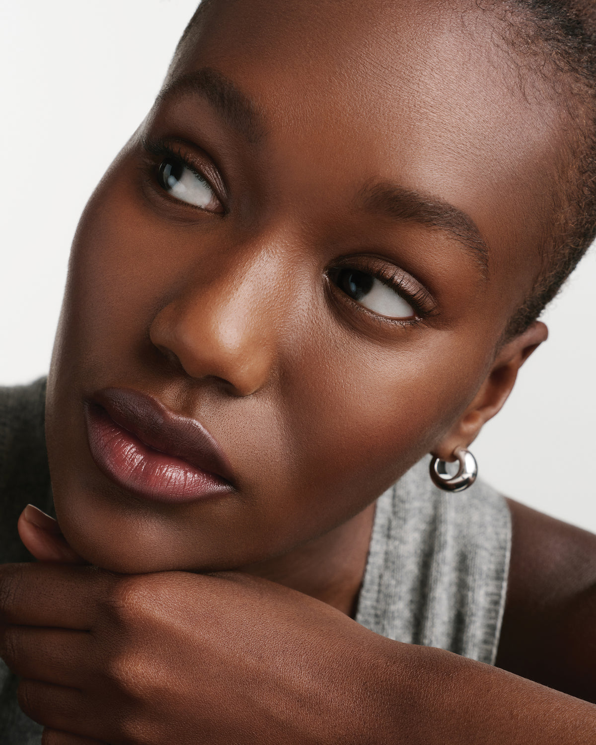 Close-up of a woman.